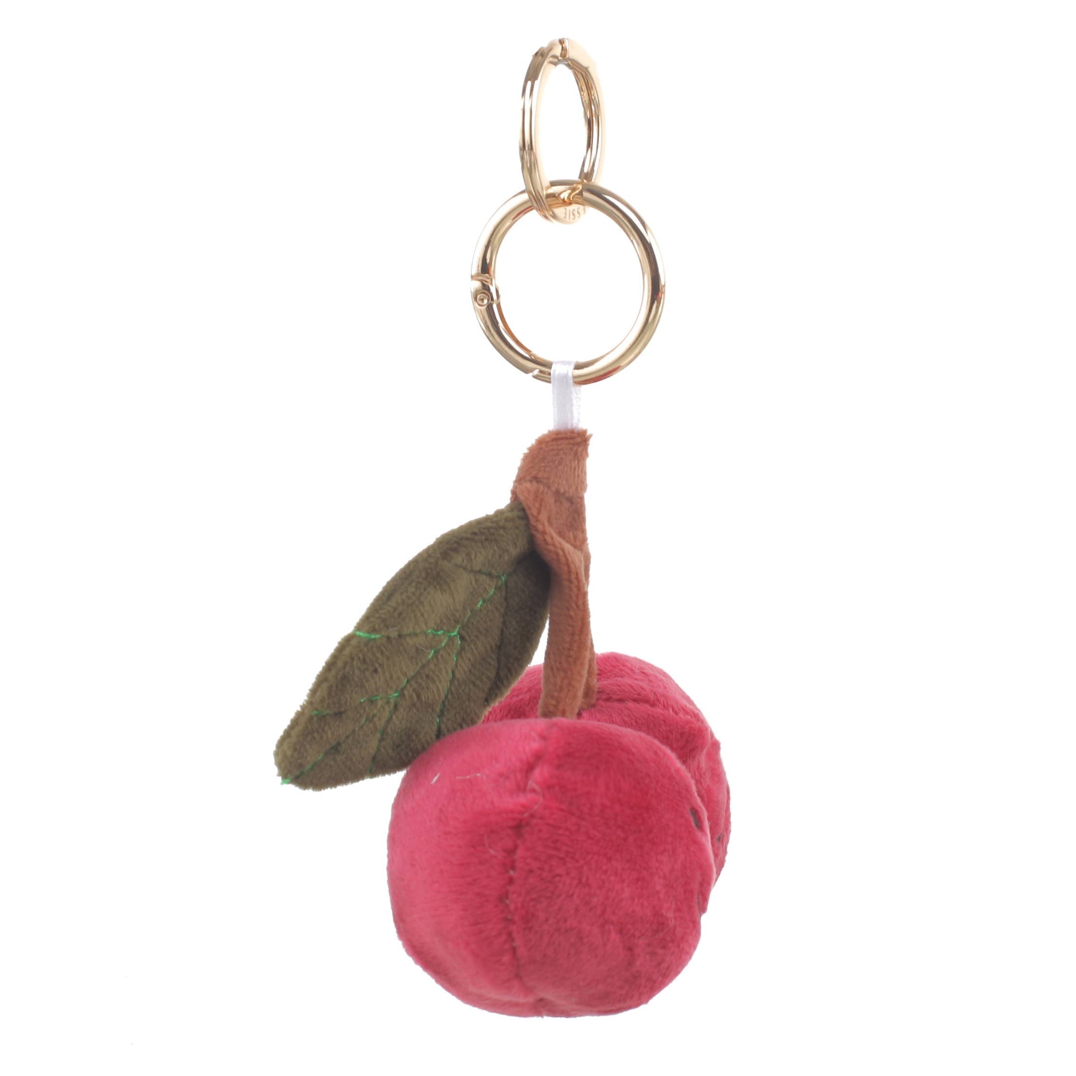 PLÜSCH-KIRSCHEN-TASCHENANHÄNGER