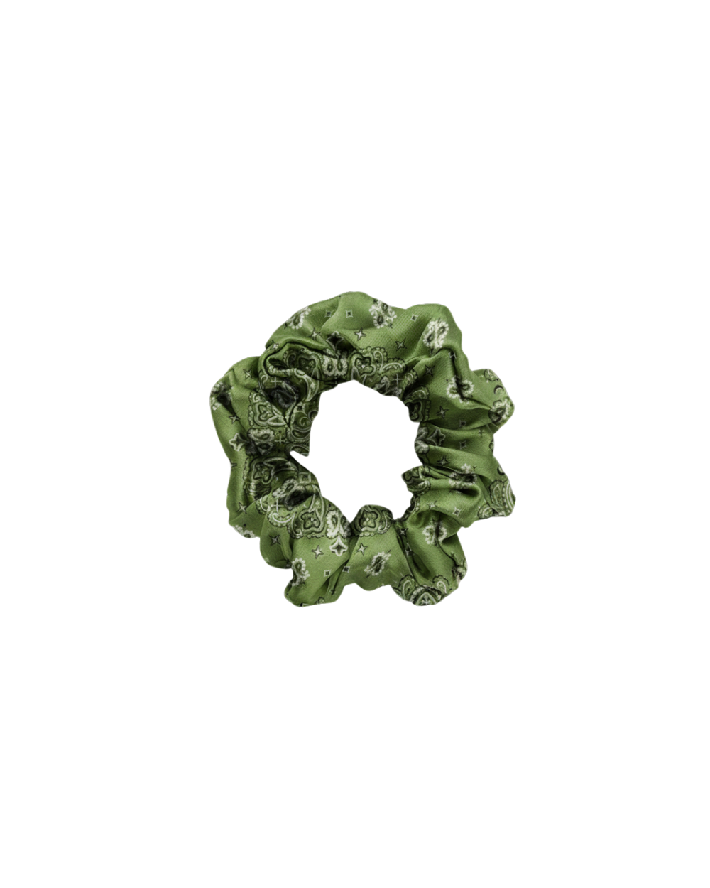 Reines Seiden-Bandana-Haargummi