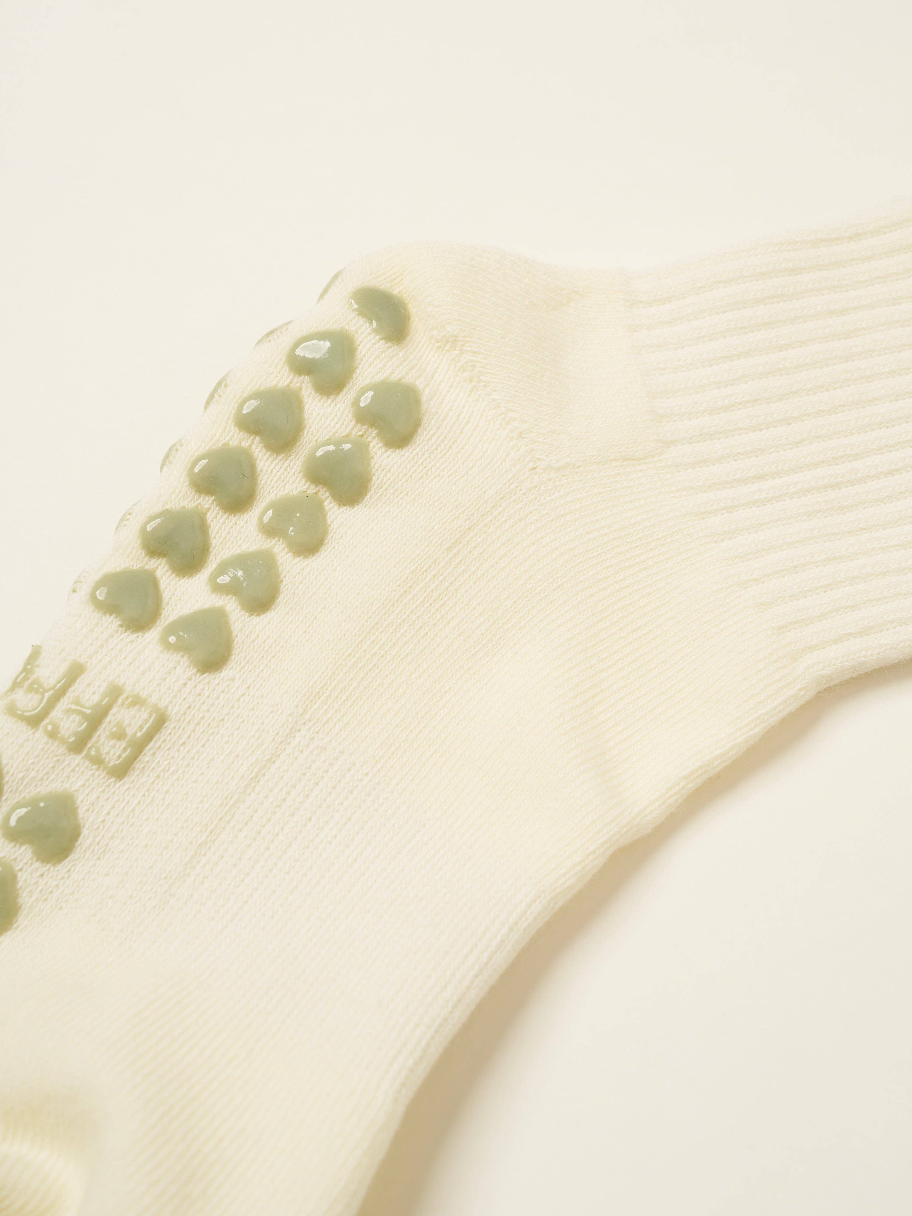 🧘🏼♀️ Einatmen Ausatmen Griffsocke, Pilates-Socken