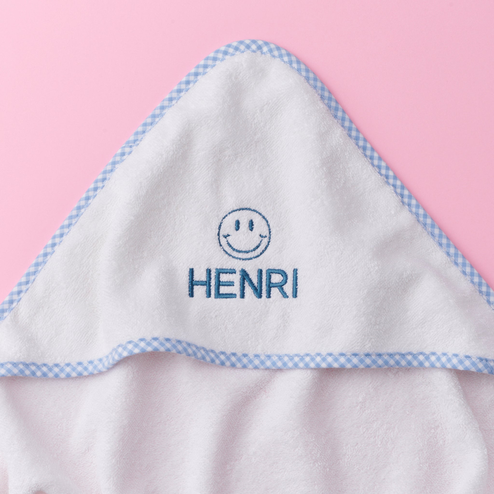 Bademantel & Kapuzenhandtuch Geschenkset – personalisiertes Babygeschenk zur Geburt oder Taufe