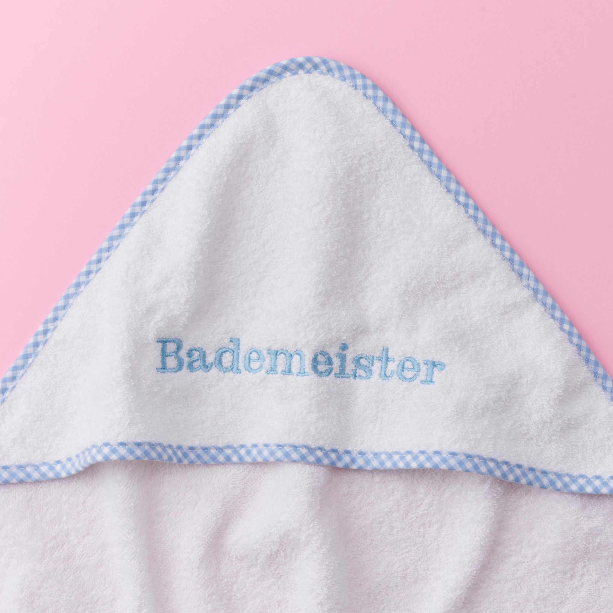Bademantel & Kapuzenhandtuch Geschenkset – personalisiertes Babygeschenk zur Geburt oder Taufe
