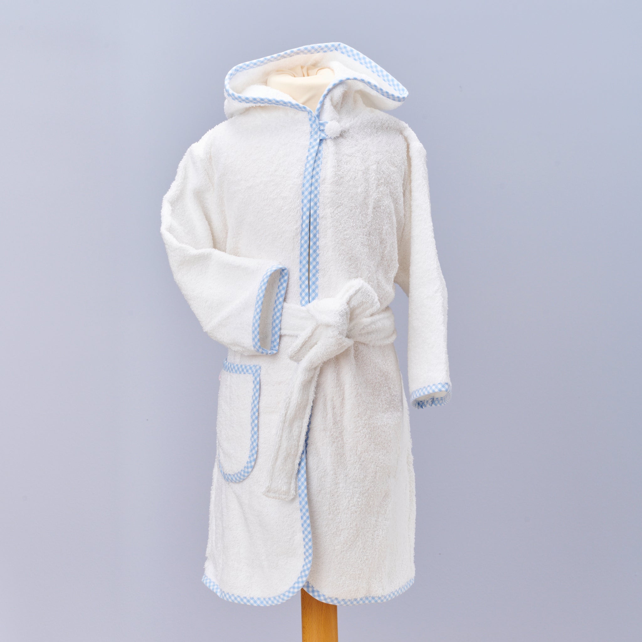 Bademantel & Kapuzenhandtuch Geschenkset – personalisiertes Babygeschenk zur Geburt oder Taufe