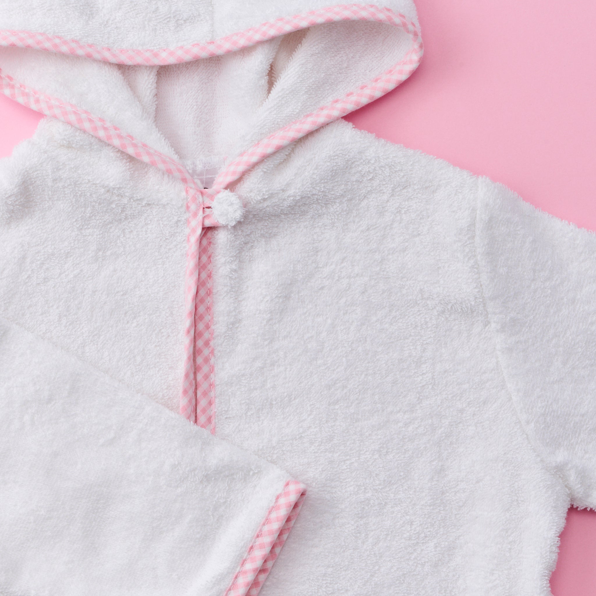 Bademantel & Kapuzenhandtuch Geschenkset – personalisiertes Babygeschenk zur Geburt oder Taufe