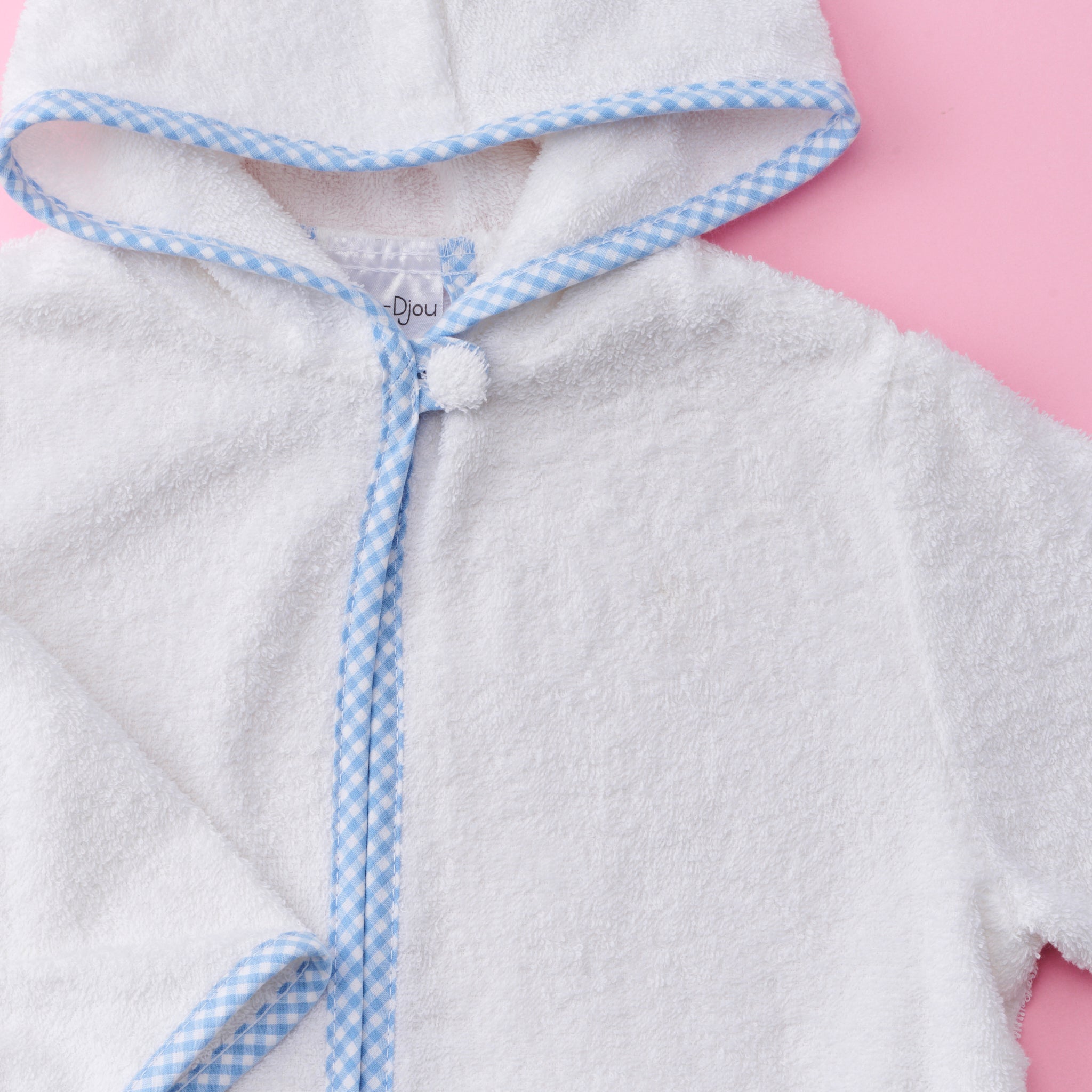 Bademantel & Kapuzenhandtuch Geschenkset – personalisiertes Babygeschenk zur Geburt oder Taufe