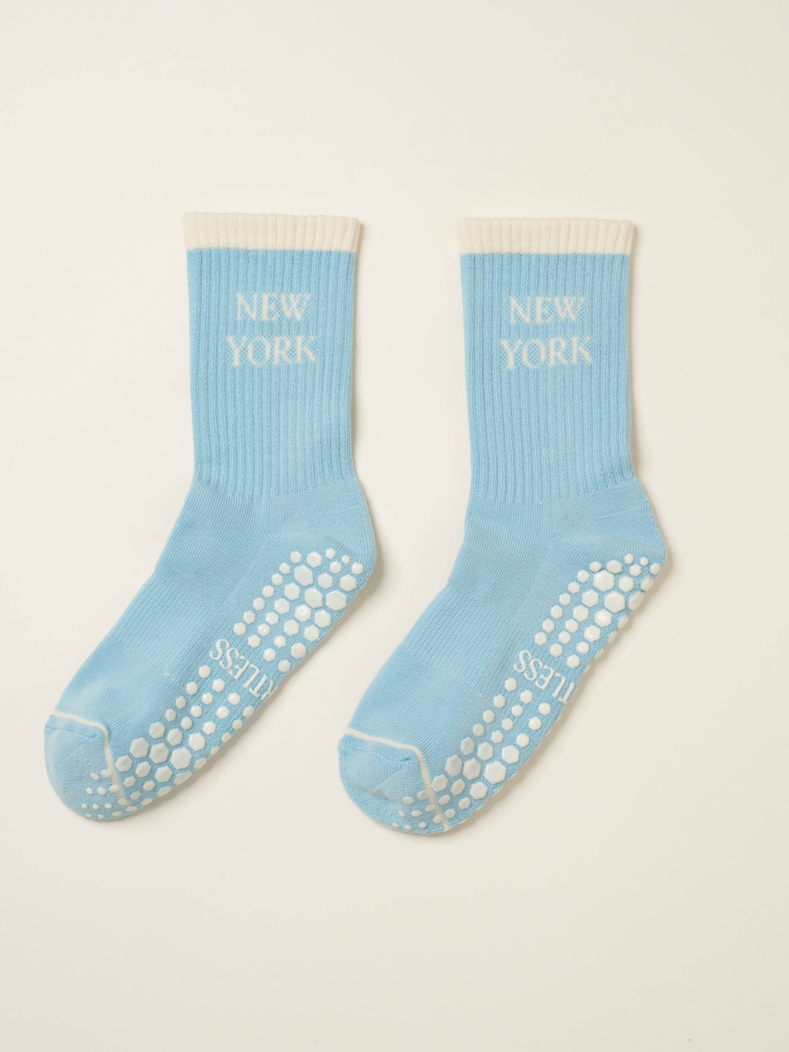 🗽 New York Grip Sock, Pilates-Socken
