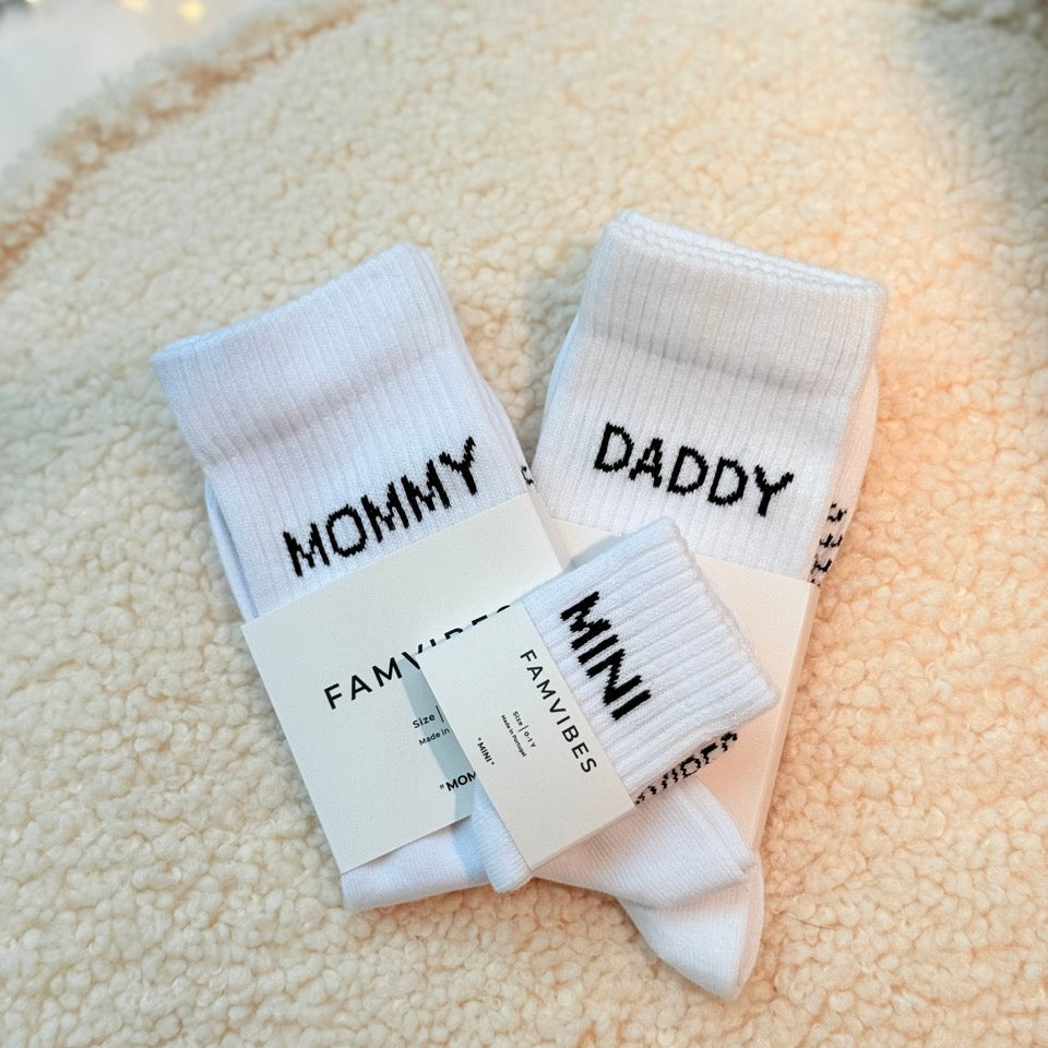 Family-Socken MOM | DADDY | MINI